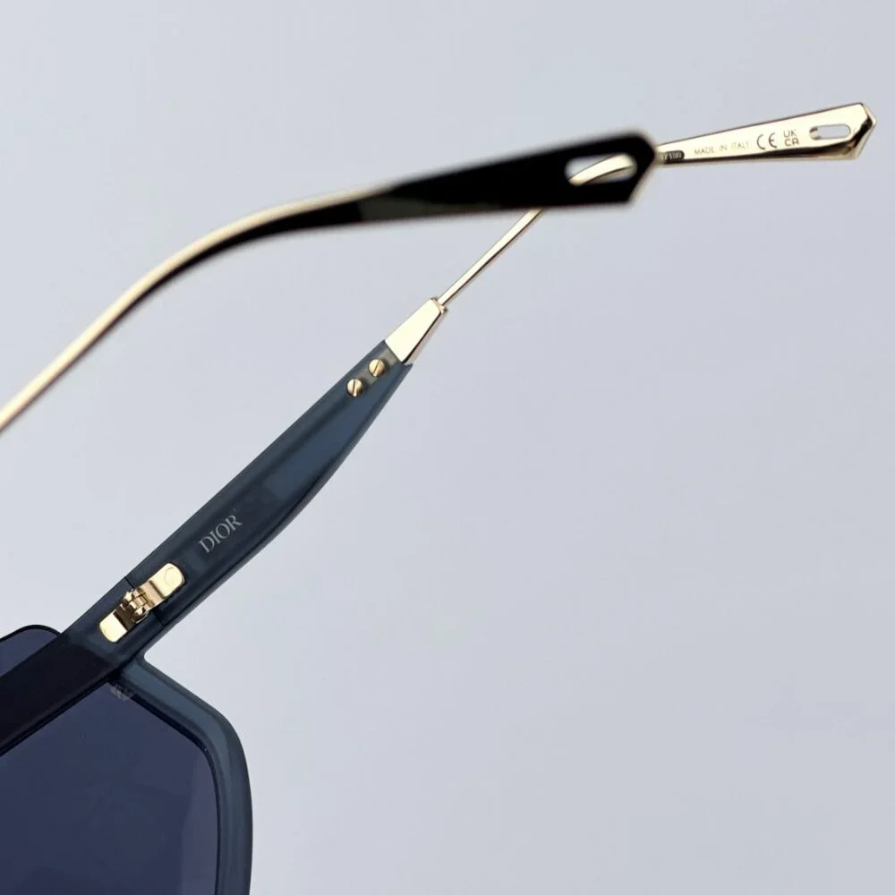 Dior Men BRAND NEW Sunglasses Matte Navy Blue Silver Mask DIORCLUB M2U